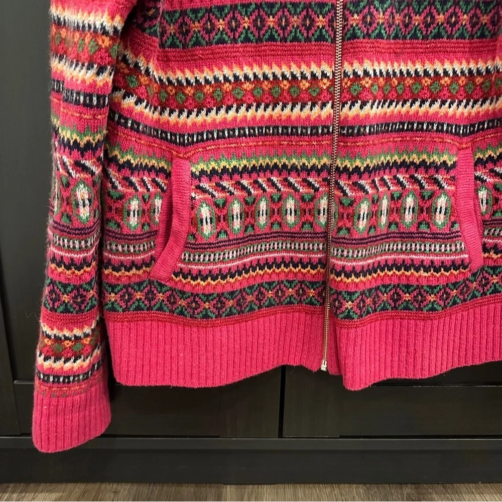 Bogner Fire & Ice Wool Zipper Sweater Vintage Inspired Size Large Women’s - Picture 2 of 16